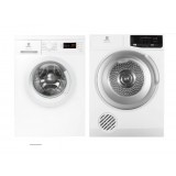 (Bundle) Electrolux EWF8025DGWA Washing Machine (8kg) + EDV805JQWA Venting Dryer (8kg)